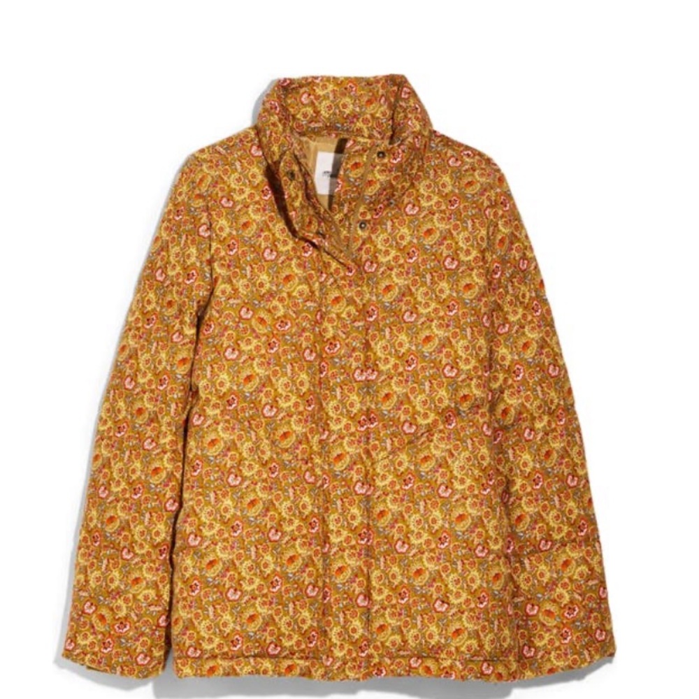 Madewell Corduroy Puffer Coat